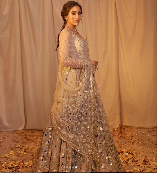 Golden mirror handwork
Silver mirror
Bollywood collection