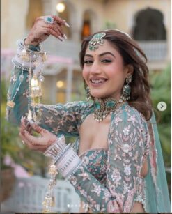 Surbhi Chandna Wedding Lehenga  Designer Bollywood Bespore - DN-1071