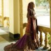 WEDDING EMBROIDERED LONG KAMEEZ WITH LONG TRAIL BRIDAL LEHENGA - DN-1952