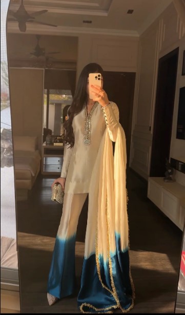 ivory bell bottom suit