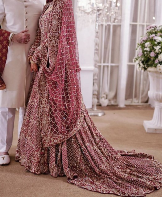 wedding reception lehenga