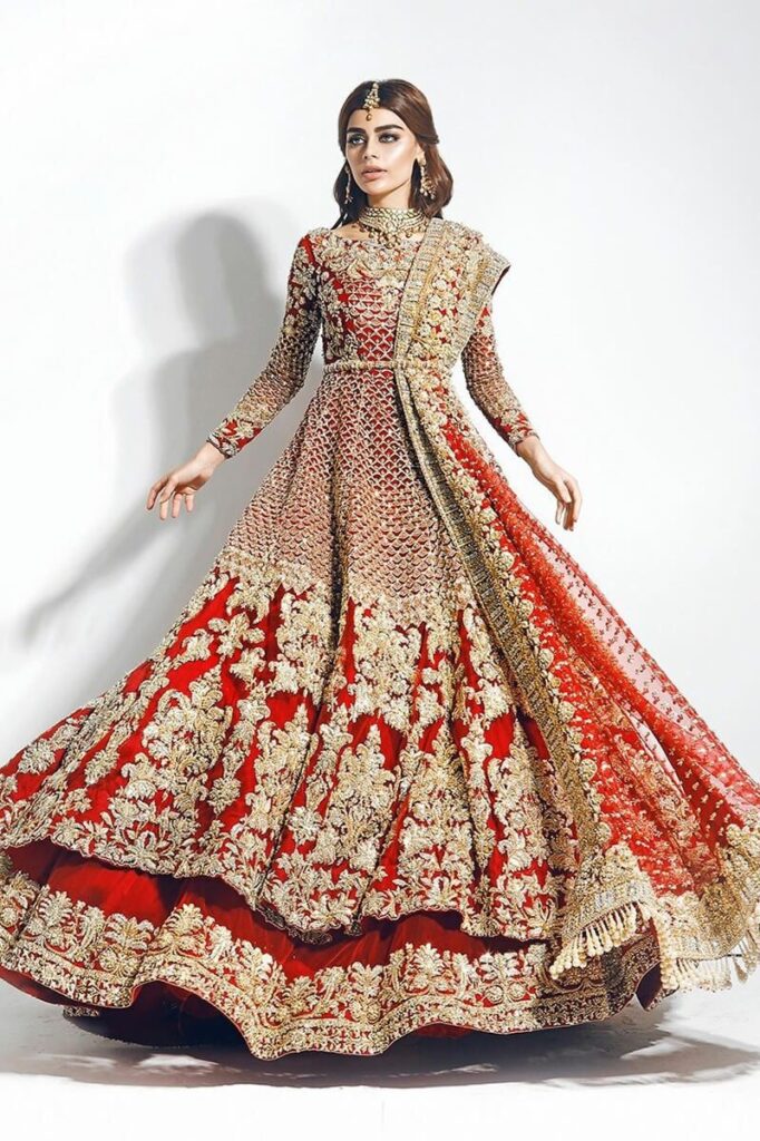 pakistani bridal lehenga